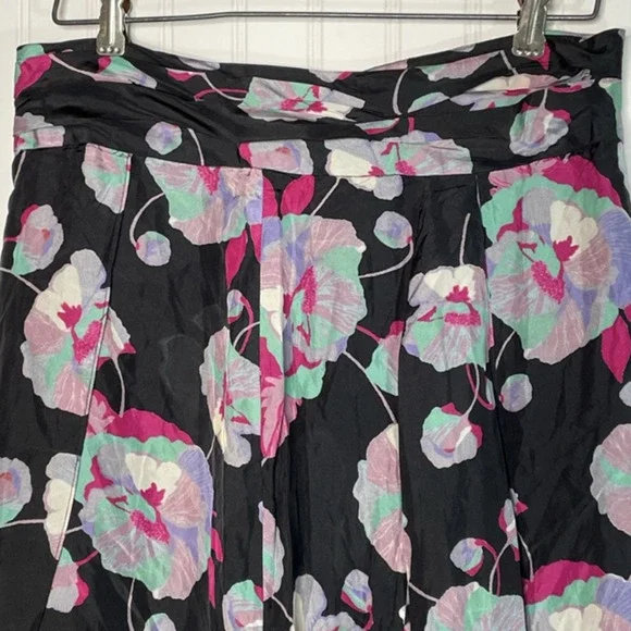 Isabel Marant Women Javenia Floral Asymmetric Hem Skirt Size 44 NWT - Picture 4 of 5